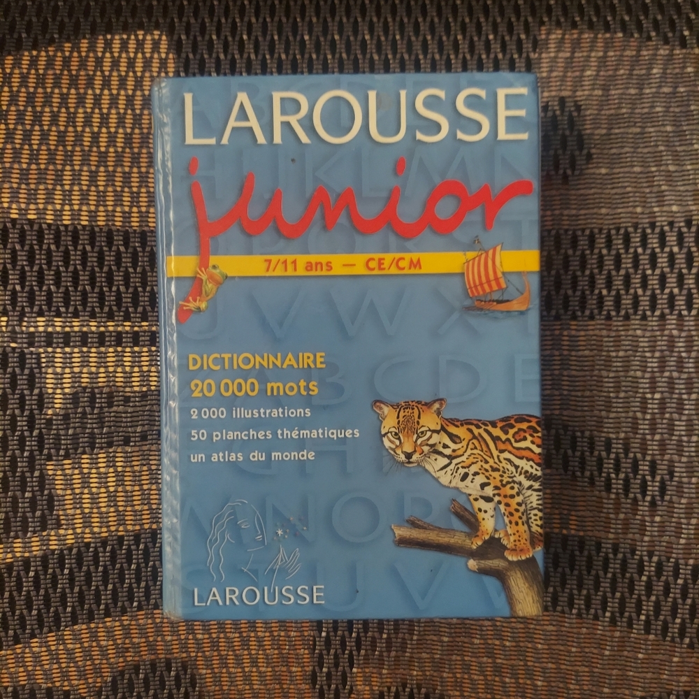 💥3/$25💥 Dictionnaire Larousse Junior 7-11ans CE/CM FRENCH